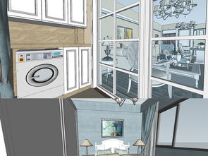 歐式精品室內(nèi)家裝su模型