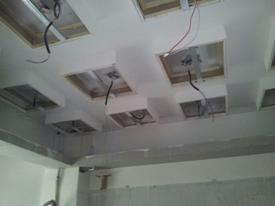 64平現代簡約辦公空間裝修效果案例-統計局會議室裝修實景圖賞析-土巴兔家居室內裝修設計效果圖